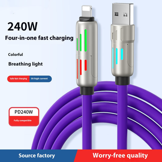 240W Fast Charging Two-to-two Charging Cable