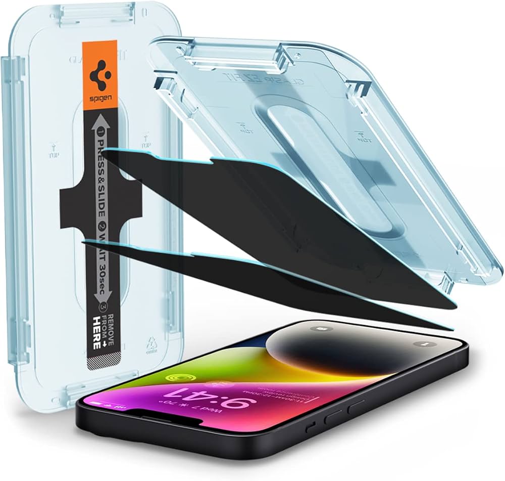 iPhone screen protector With Alignment Mounting